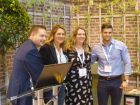 The Homebase buying team led by Heidi Towse (2nd from left)
